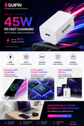 SMART SERIES 45W PD CHARGER