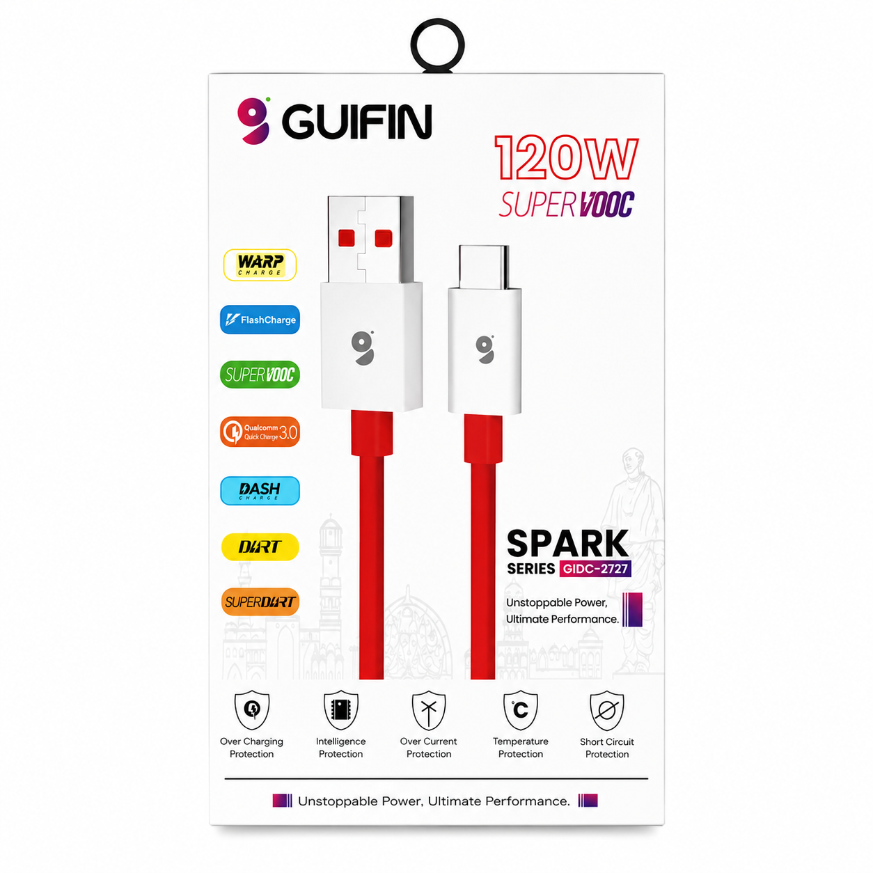 SPARK SERIES TYPE C CABLE 120W WOOC CABLE