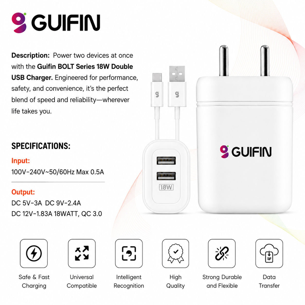 BOLT SERIES 2 USB 18W